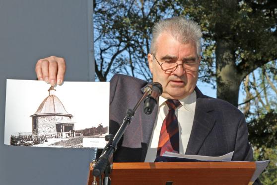Die Bergkapelle auf einem historischen Foto aus dem Archiv des Heimatvereins FOTO: ANDREAS DUNKER