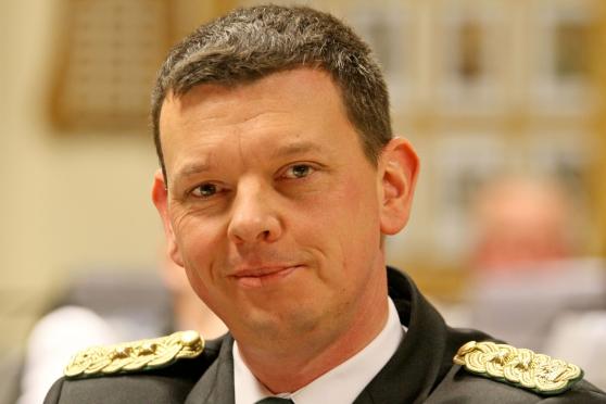 Oberst Stefan Reszel – ein Verfechter des ost-deutschen Reinheitsgebotes FOTO: ANDREAS DUNKER