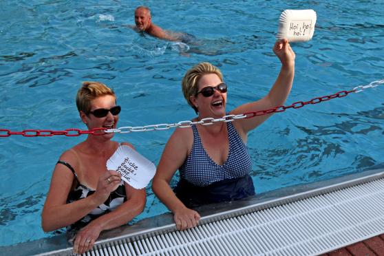 Einige Fans gab es dann doch … FOTO: ANDREAS DUNKER