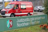 Brand im Fröndenberger Justizvollzugskrankenhaus (JVK): Mehrere Verletzte
