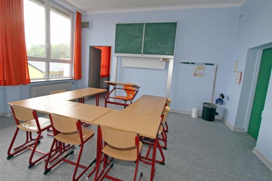 Klassenraum für Unterricht im kleinen Kreis. Sowohl besonders begabte als auch lernschwächere Schüler sollen hier gefördert werden. FOTO: ANDREAS DUNKER 