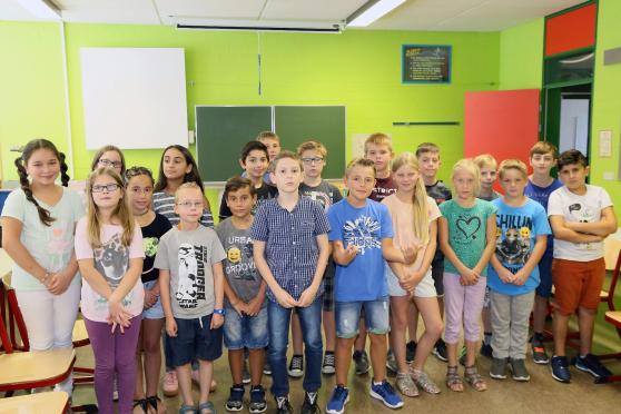 Die neue Klasse 5a der Sekundarschule Wickede (Ruhr) FOTO: CARINA WESTERWELLE